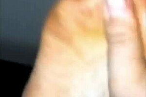 Amateur homemade video featuring housewife