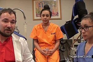 Mia Sanchez Screams In Handcuffed Hospital Sex