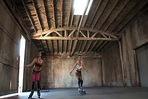 pretty brunette latina samira sucks stiff pole then gets fucked anal ass to mouth