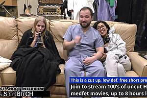 Jasmine Roses Thigh Gets Blasted With Cum