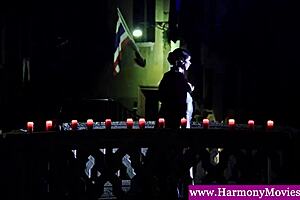 Double penetration for a redhead