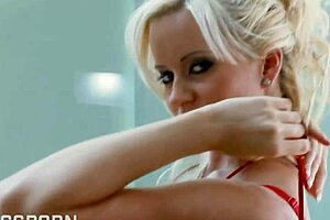 Big Tits Blonde MILF Masturbates Anal with Hot Dildo Outdoors