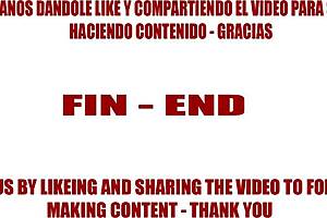 cleaning the patio in skirt reveals irresistible view