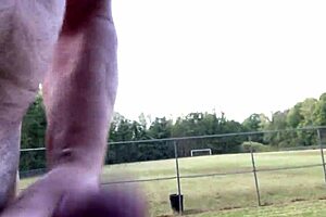 Amateur clitlicker662 performs sloppy muff diving on herself outdoors in public naked for crazy solo orgasm