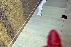 Perverted Teacher Follows Student to Shower for Intense Encounter