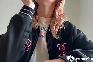 Redhead Cutie Slut Bound Tight By Hard Rope