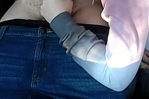 Public Pickup Car Blowjob