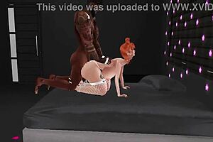 Fuck Lolah With Monster Cock Hard!