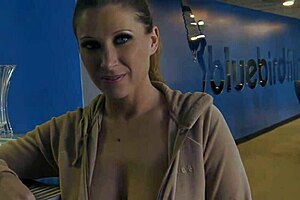 Passionately fucking that dame in doggystyle and cowgirl causes a young 18+ man to spray cum like never before