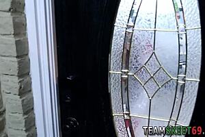 Teen Babe With Braces Feels Intense Pleasure From Facial Cumshot