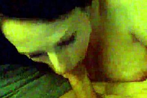 Homemade blowjob video number two with nude couple and monster cock