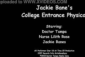 Tampa University Physical Exam with Nurse Jackie Banes