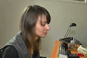 Petite German Mature Sucks and Fucks Hard 😈