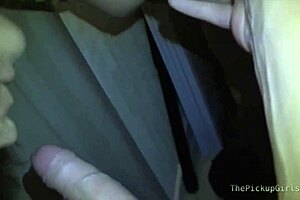 Euro Teen Receives Double Blowjob Action