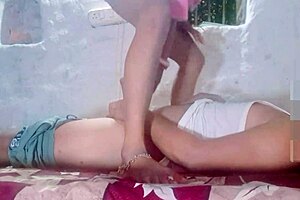 slim sexy girl cleaning house, fucked hard by owner