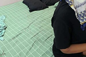 I am completely obsessed with the horny Malay girl's juicy pussy in the bedroom