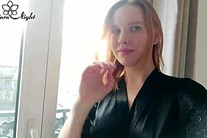 Babe Sent Video Message To Lover From Paris And Masturbates Pussy