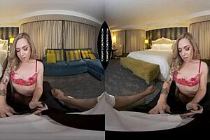 Vr Fun Means A Big Black Cock Inside Little 18+ Rory Knox In Interracial Encounter