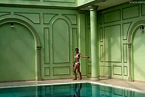 Hottest Petite Small Tits Teen Irina Russaka Underwater