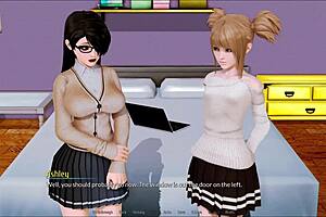 Intense Harem Hotel Action In Episode 130