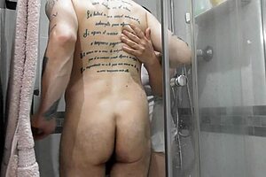 Huge Tits in Shower Cum in Mouth?