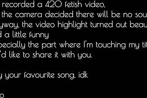 a relaxed compilation of homemade fetish videos for young adults