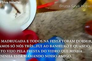 Bruna Silva Hotwife Após A Festa Na Casa Do Amigo Do Corno No Completo O Comedor Come No Pelo E Goza Dentro