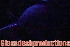 the secret model's hidden backstage casting under black lights