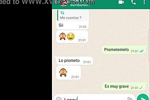 Latina lady plans another secret fuck on web chat