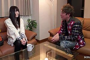 petite japanese teen 18+ chats about virgin creampie fuck in uncensored jav