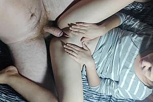 Young Korean Wife Fucks In Different Positions And Gets Cum Inside Her Pussy