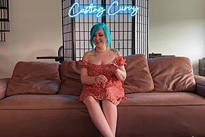 CURVY REAL MILF DOES PORN CASTING AUDITION