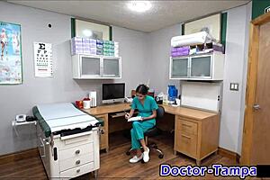 Dr. Tampa decides which nurse goes first in intense action.