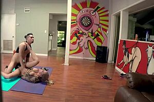 Bruno Forces Exercise Trainer to Take Big Cock Roughly