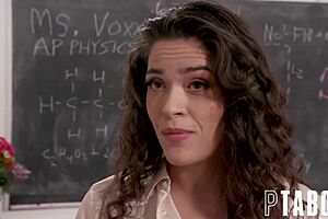 'i buttfucked the petite teacher Victoria Voxxx in hardcore anal' Kai Jaxon confesses