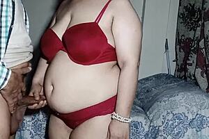 Fucking big ass of my gorgeous bbw milf with my big dick while dirty talking in clear hindi audio