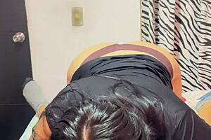 My Sister-In-Law Arrives From Party In Sexy Dress Eager To Fuck