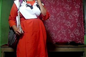 Teacher punishes student with intense doggy