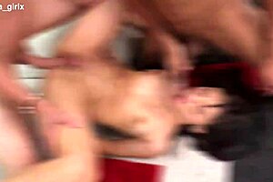 Double Penetration Anal With Big Gape And Cum