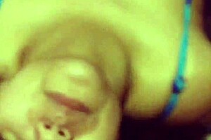 Pretty Girl Performs Tittyfuck In Bikini Leading To Facial Cumshot