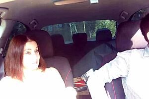 Deepthroat in taxi russian milf womans reaction to harassment alina tumanova