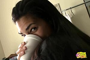 Wow, Isobel And Sochee's Hairy Pussies In Hard Fucking!