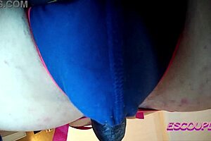 I fuck mark with my new toy in our homemade session