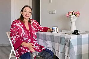 You caught the stepmother watching porn but she showed you something even more shocking futanari