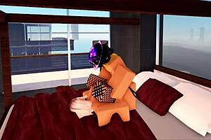 blonde roblox model teen 18+ sophie returns and has fun with her headless manager