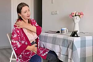 You caught the stepmother watching porn but she showed you something even more shocking futanari