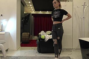 two amateur college girls come for a fake photo shoot turns into porn casting with erotic movie director