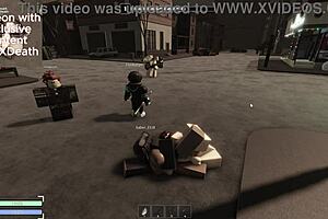 Exploring another female hunt session in criminality condo roblox