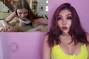 Little cheating stepsister having sex classes with her stepbrother.