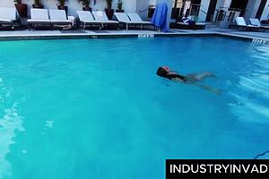 So, this big ass redhead is getting fucked by black dick in the shower, first time interracial